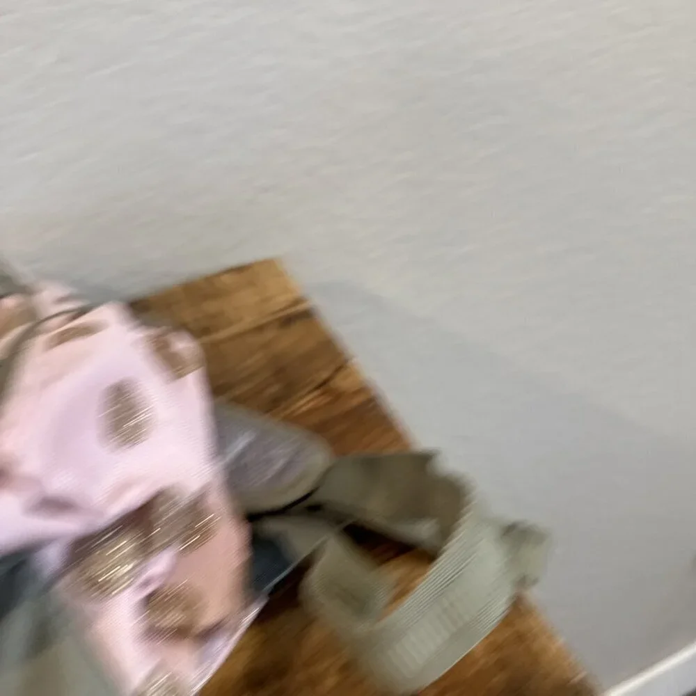 POTTERY BARN KIDS Mackenzie Pink Gold Sparkle Glitter Backpack- Small 12x15x6
